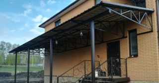 Навесы из профнастила над крыльцом Назарово, цена от 1822 руб.